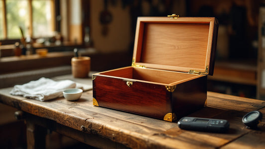 Restoring an Old Humidor Step by Step: Seal, Cedar and Second Life