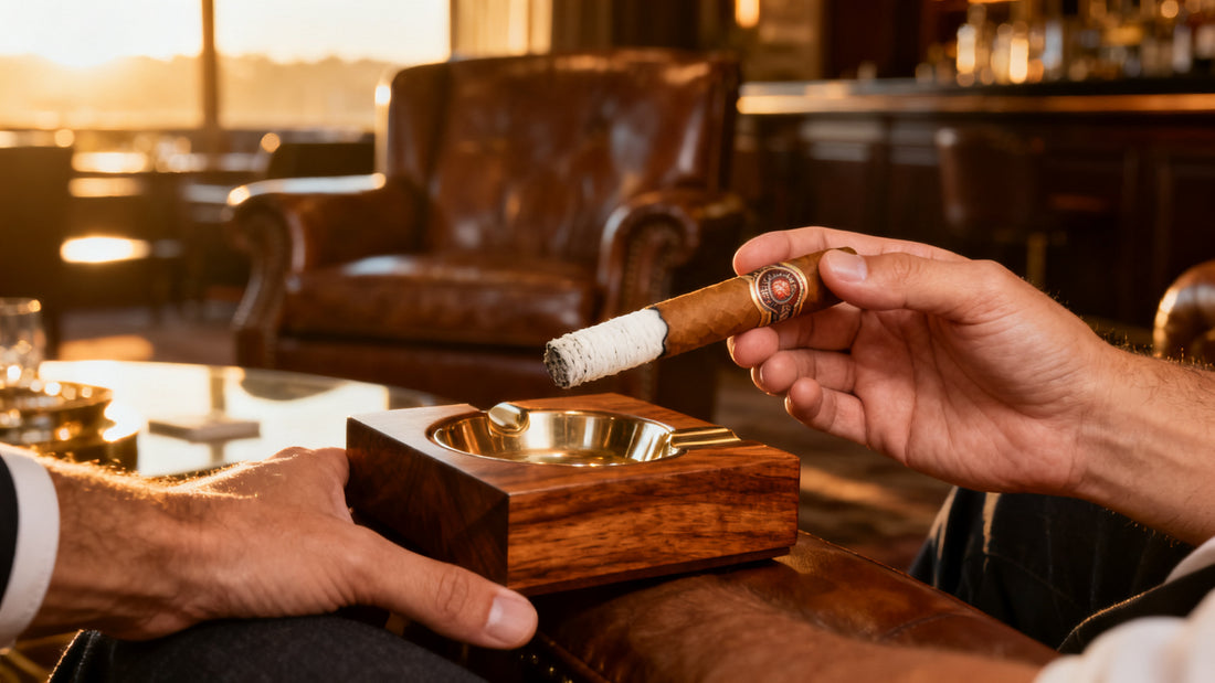 How to Ash a Cigar and When: Ash Length, Tapping Technique, and Why Forcing It Backfires