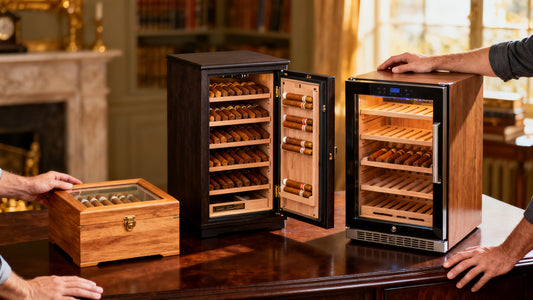 Desktop Humidor vs Cabinet vs Wineador: Which Storage Actually Fits Your Collection?