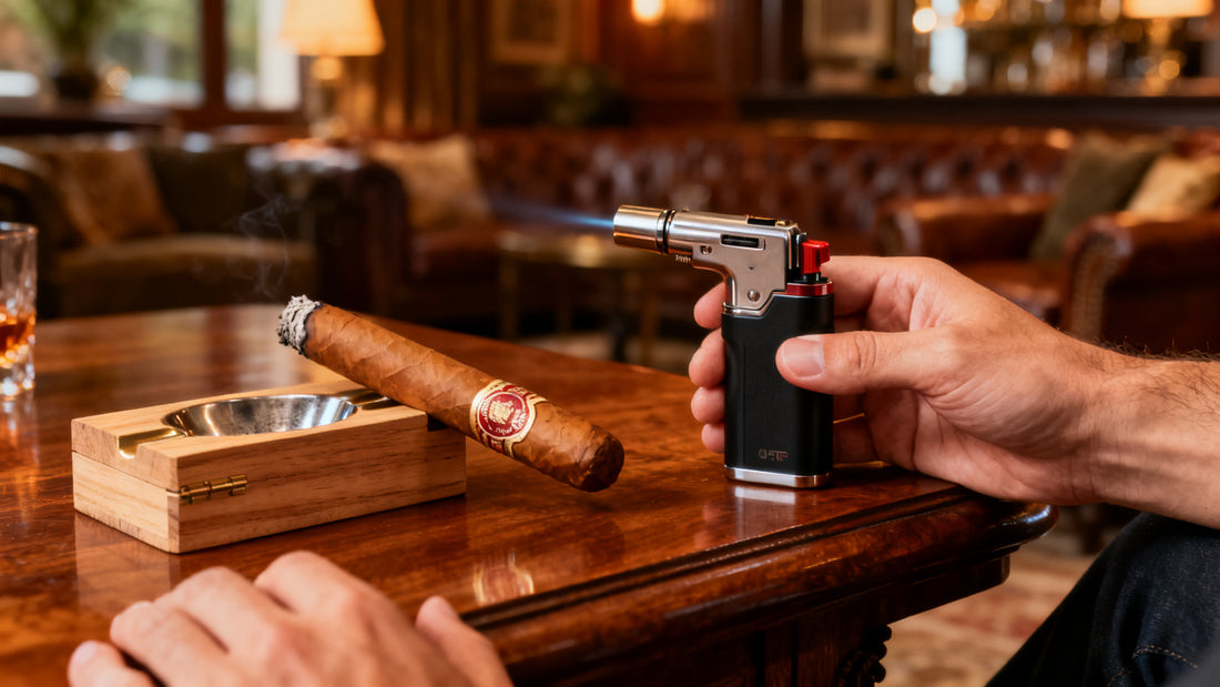 How to Light a Cigar Evenly: Toasting, Rotation and Fixing a Canoe